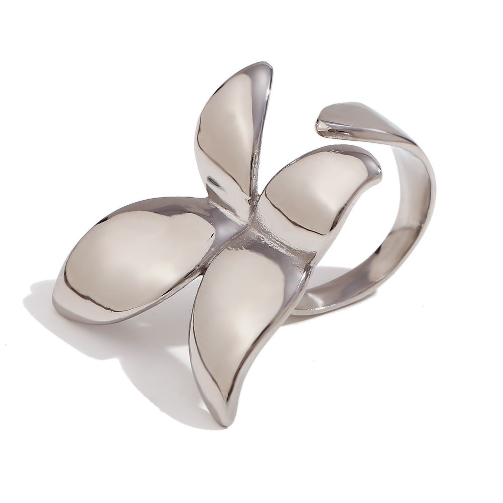 Smooth Opening Butterfly Ring - Norellé