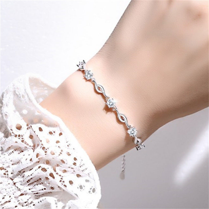 Niche Exquisite Good-looking Aquamarine Bracelet - Norellé