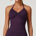 Seamless Yoga Vest Tight Breathable Pleated Sports Women - Norellé