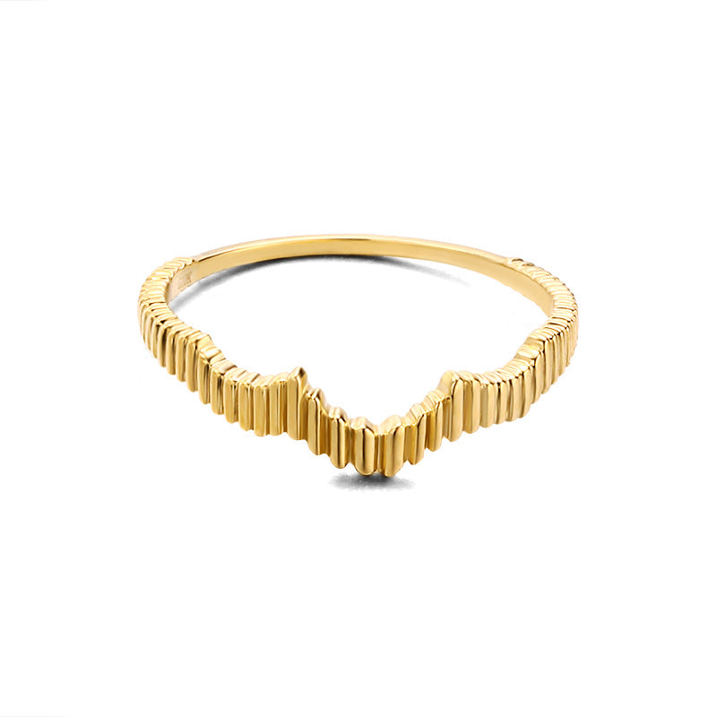 Versatility Personality Irregular Plain Ring - Norellé