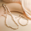 Aogu Cross-border INS Simple Baroque Pearl Necklace - Norellé
