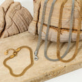 Cross-border European And American Small Round Bead Chain Necklace Bracelet Set - Norellé
