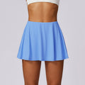 Ice-sensitive UV-proof Fake Two-piece High Waist Yoga Skirts - Norellé