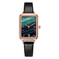 Retro Green Peacock Green Disc Watch - Norellé