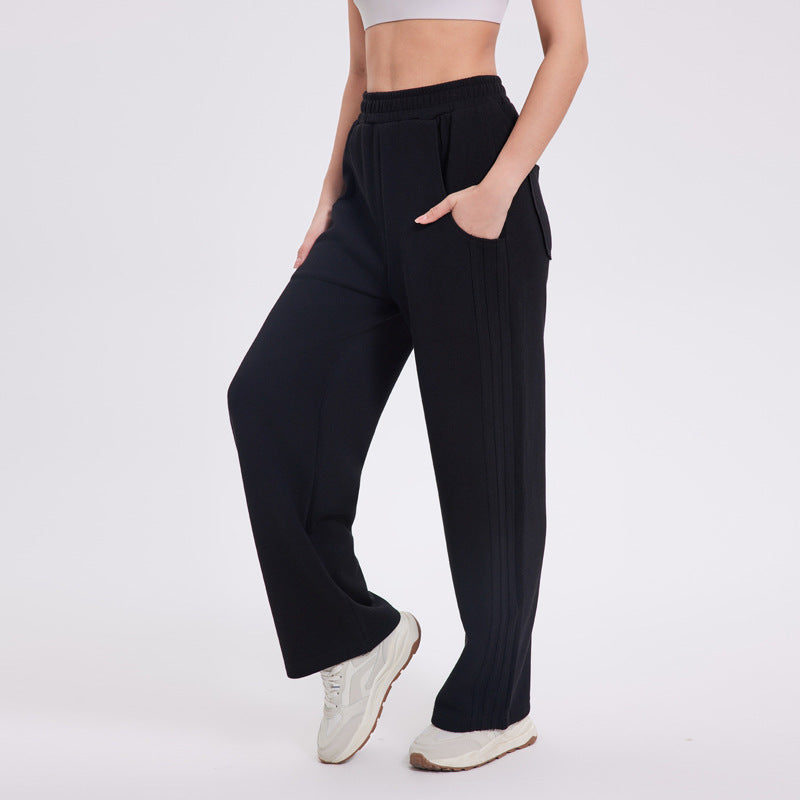 Women's Sports Fashion Casual Straight Pants - Norellé