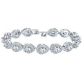 Copper Plating Inlaid Zircon Bracelet Natural Simple Women's - Norellé