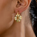 Early Autumn Retro Elegant New Chinese Earrings - Norellé