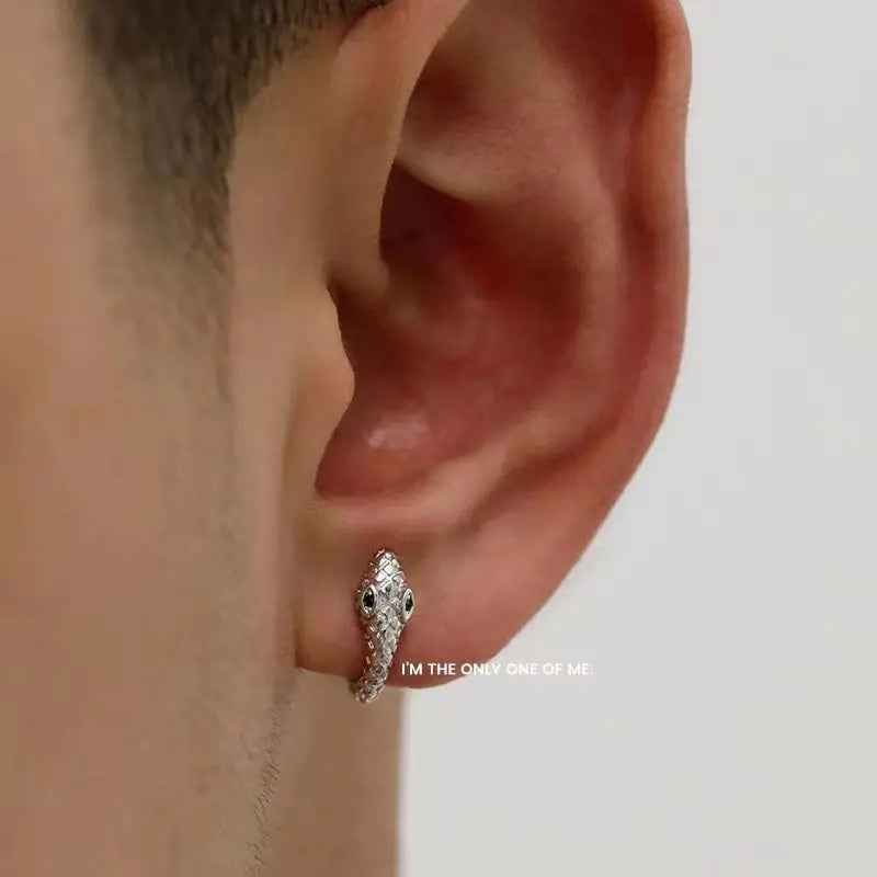 Simulated Snakes Tassel Earrings  Advanced Design Gold Snake Circle Necklace - Norellé
