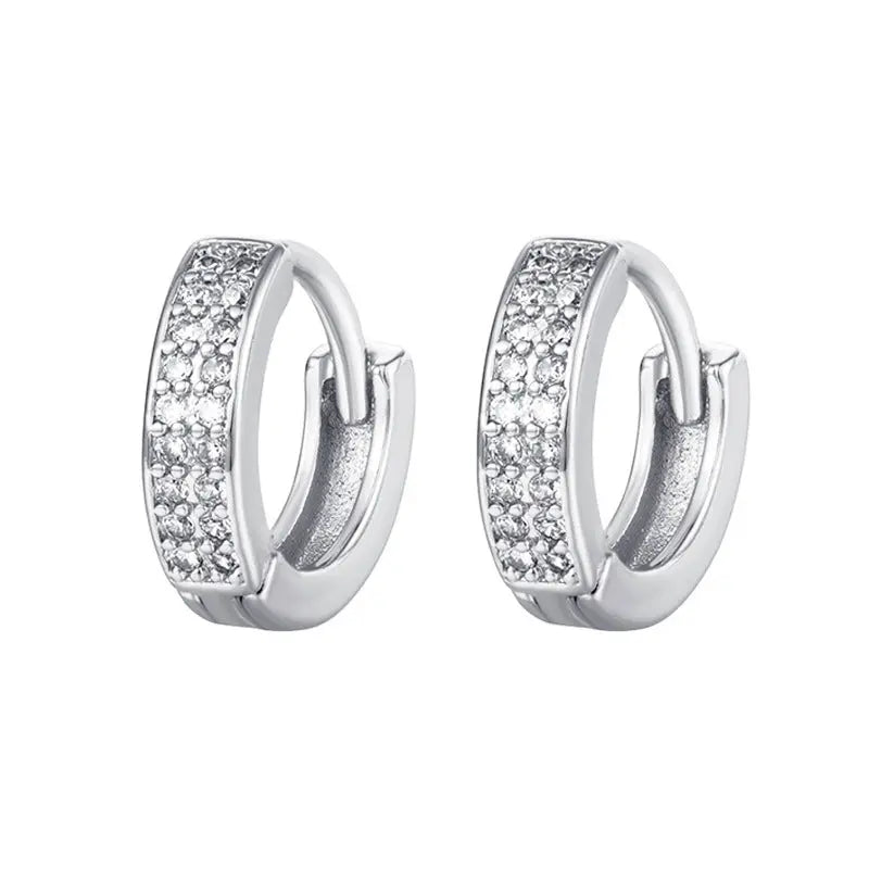 Women's Fashion Zircon Full Diamond Ear Clip - Norellé