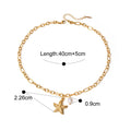 Fashion Stainless Steel Starfish Shell Necklace - Norellé