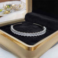 Light Luxury High-grade Exquisite Two-color Full Diamond Fine Bracelet - Norellé