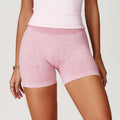 Seamless Stone Washed Yoga Shorts High Waist Hip Lift Shorts - Norellé