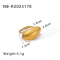 New Retro Style Versatile Geometric Ball Twist Cord For Braiding Ring - Norellé