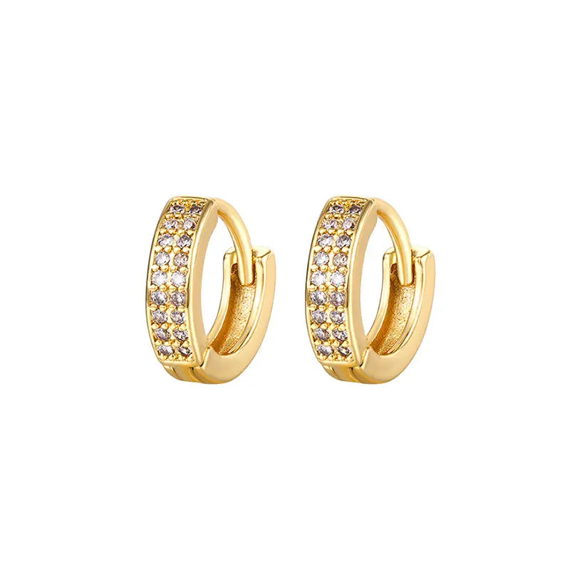 Women's Fashion Zircon Full Diamond Ear Clip - Norellé