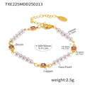 Personalized Clavicle Chain Bracelet Women's Jewelry Suit - Norellé