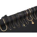 Heart Snake Bone Blade Necklace Suit 10 Pieces - Norellé