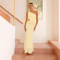 Women's Fashion Pure Color Tube-top Dress - Norellé