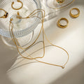 Women's Simple And Light Luxury Titanium Steel Necklace - Norellé