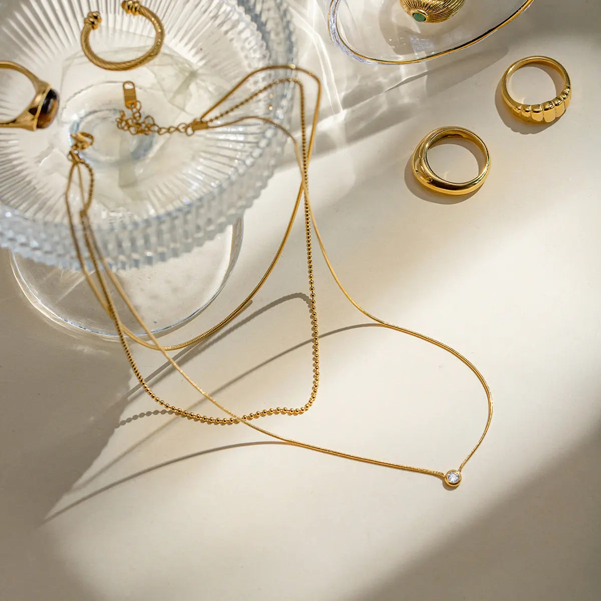 Women's Simple And Light Luxury Titanium Steel Necklace - Norellé