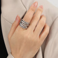 New Simple Multi-layer Bamboo Ring - Norellé