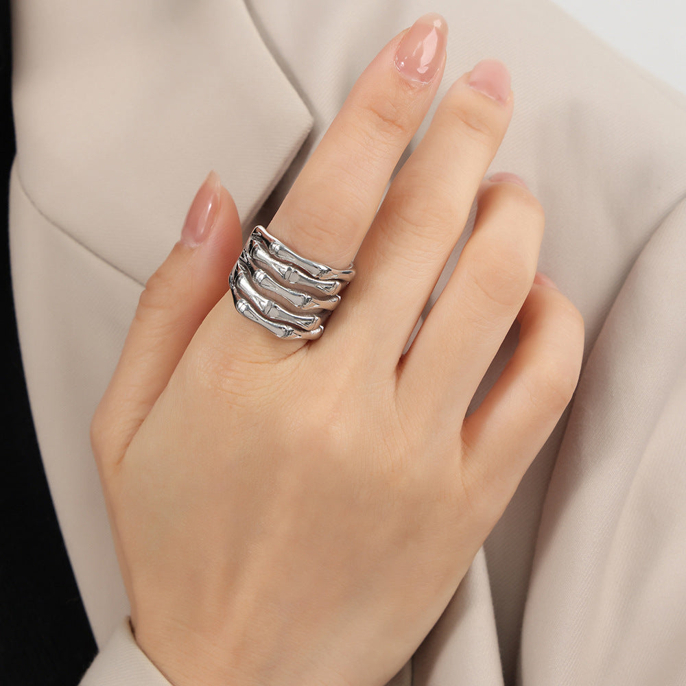 New Simple Multi-layer Bamboo Ring - Norellé