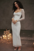 Fashion Personality Tight Split Long Dress Women - Norellé