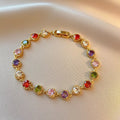 Love Fashion Ornament Micro-inlaid Vintage Bracelet - Norellé
