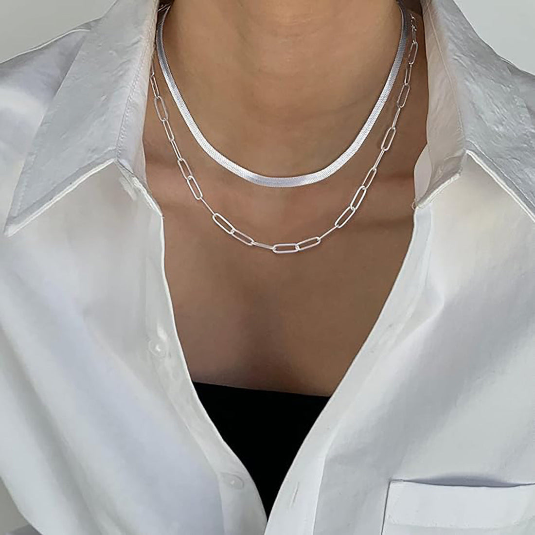 Simple Clip Chain Fashion Multi-layer - Norellé