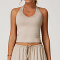 Brushed Yoga Vest V-shaped Tight Beauty Back Exercise - Norellé