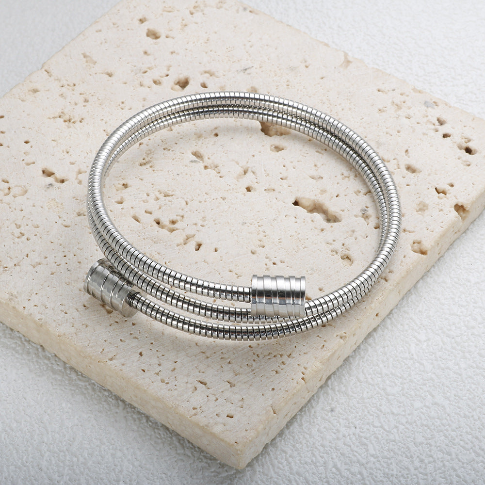New Weia Line Bracelet For Women Fashion Commuter Simple Opening - Norellé