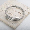 New Weia Line Bracelet For Women Fashion Commuter Simple Opening - Norellé