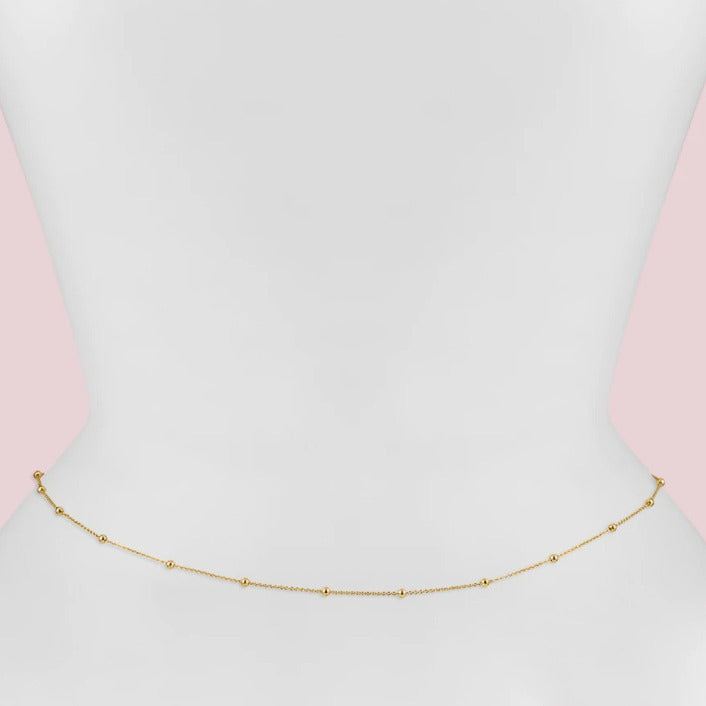 Simple Fashion Special-interest Single Layer Waist Chain For Women - Norellé