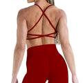 Women's High Elastic Nylon Cross Bra Underwear - Norellé