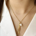 Titanium Steel Conch Turtle Shell Retro Easy Matching Necklace - Norellé