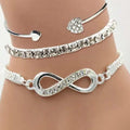 Women's Loving Heart With Opening Bracelet Creative Retro Simple - Norellé