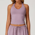 Brushed Yoga Vest V-shaped Tight Beauty Back Exercise - Norellé