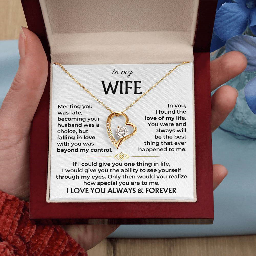 Hollow Love Necklace Pendant Valentine's Day Wife Gift - Norellé