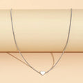 Fashion Snake Bones Chain Love Pendant Necklace - Norellé