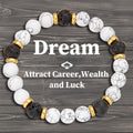 Fashion Personality Meaning Love Natural Stone Bracelet - Norellé