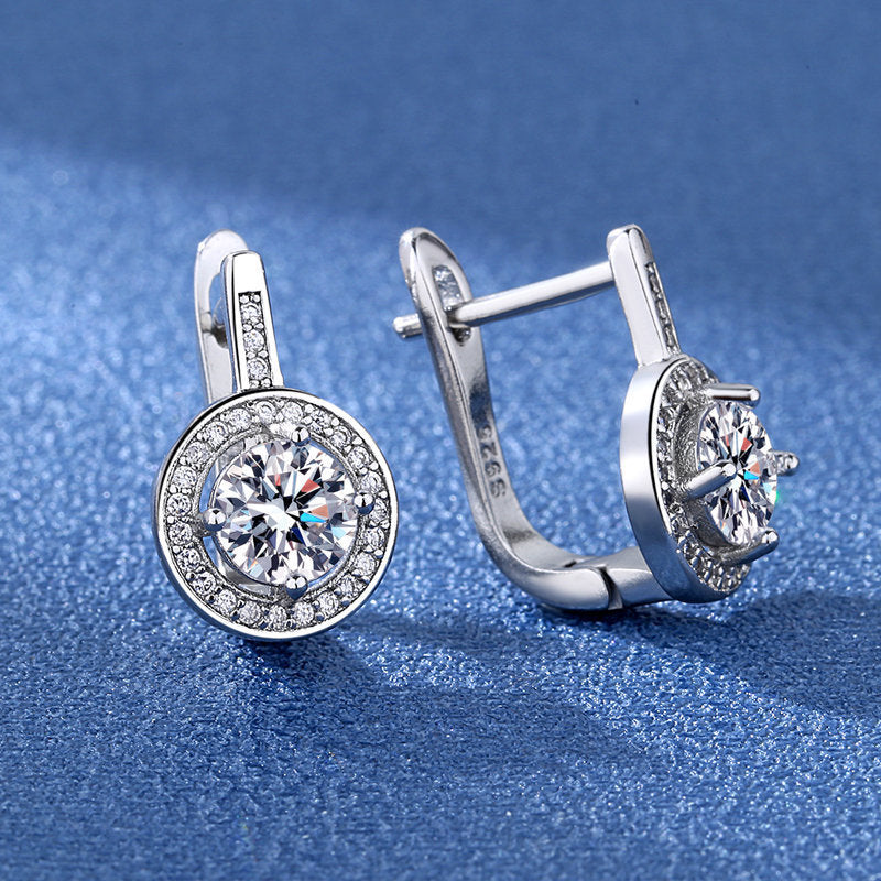 Fashion Design European And American Zircon Earrings For Women - Norellé