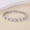 Copper Plating Inlaid Zircon Bracelet Natural Simple Women's - Norellé