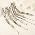 Fashion Unisex Style Retro Double-layer Five-pointed Star Chain - Norellé