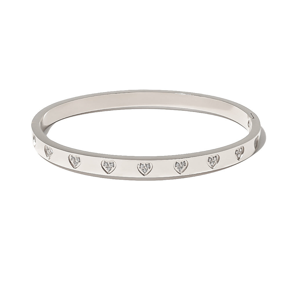European And American Popular INS Style Heart Love Heart Bracelet - Norellé