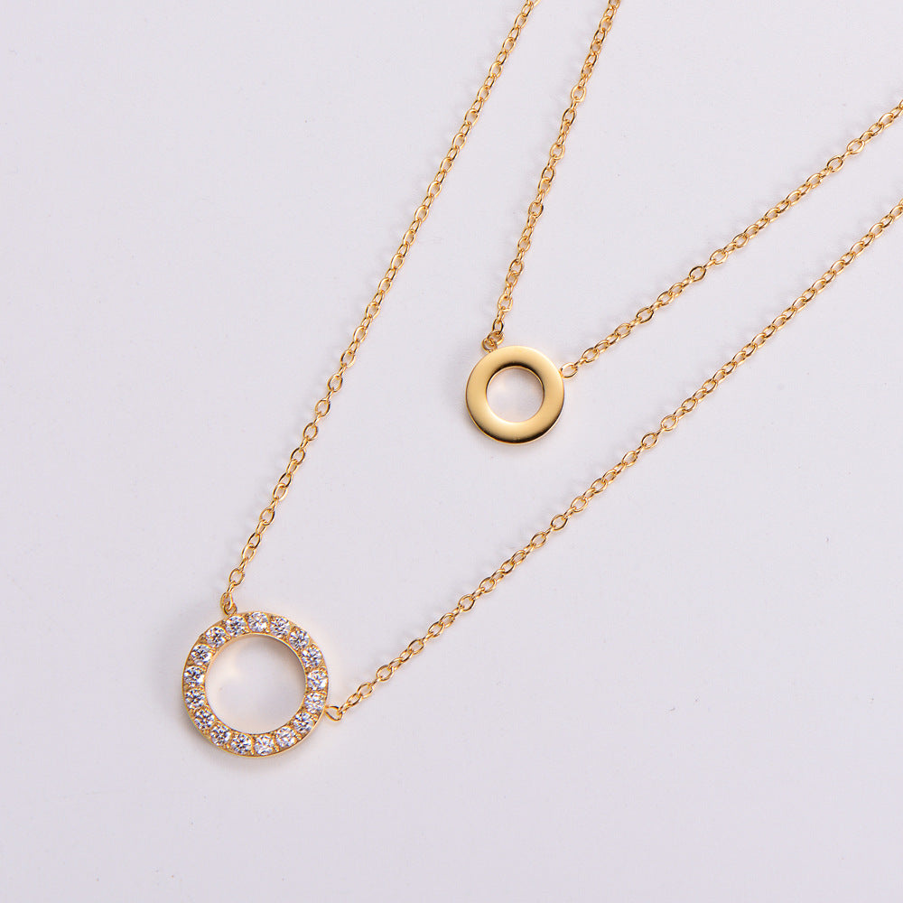 Micro Inlaid Zircon Jewelry Ring Necklace For Women - Norellé