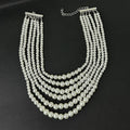 Heavy Industry Light Luxury High-grade Multi-layer Pearl Necklace - Norellé