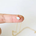 Popular Personalized S925 Silver Inlaid Opal Necklace - Norellé