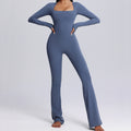 Women's Long Sleeve Yoga Jumpsuit High Elastic Breathability - Norellé