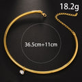 Water Drop Personality Golden Circle Adjustable - Norellé