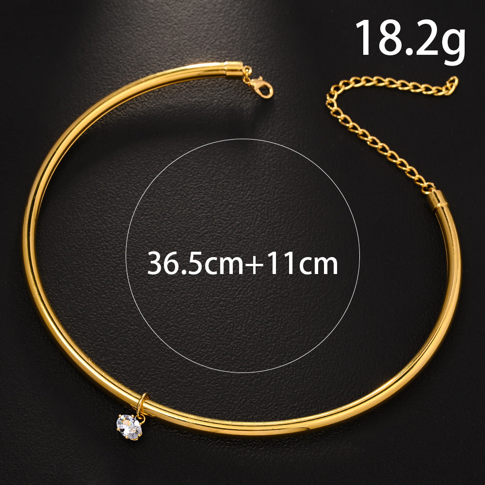 Water Drop Personality Golden Circle Adjustable - Norellé