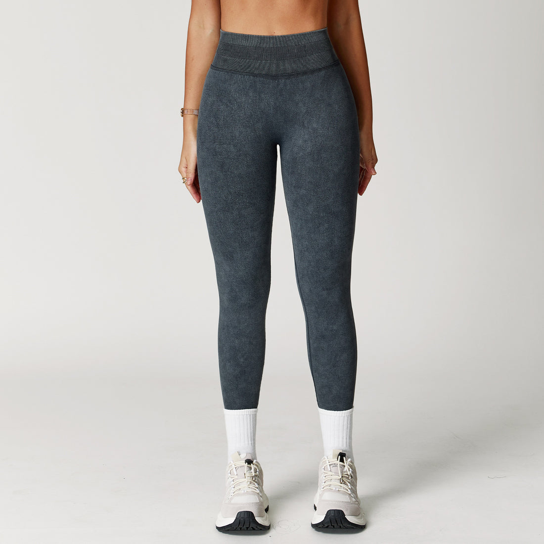 Seamless Stone Washed Yoga Pants High Waist Hip Lift Tight Trousers - Norellé